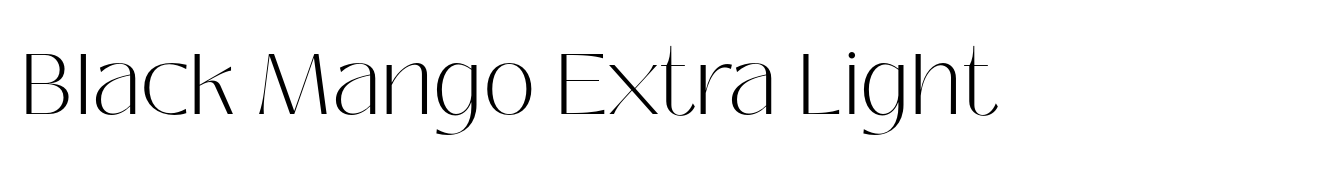 Black Mango Font | Webfont & Desktop | MyFonts